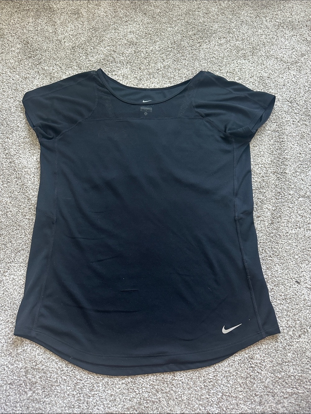 Nike Black Short-Sleeve Dri-FIT Women's Athletic Tee
